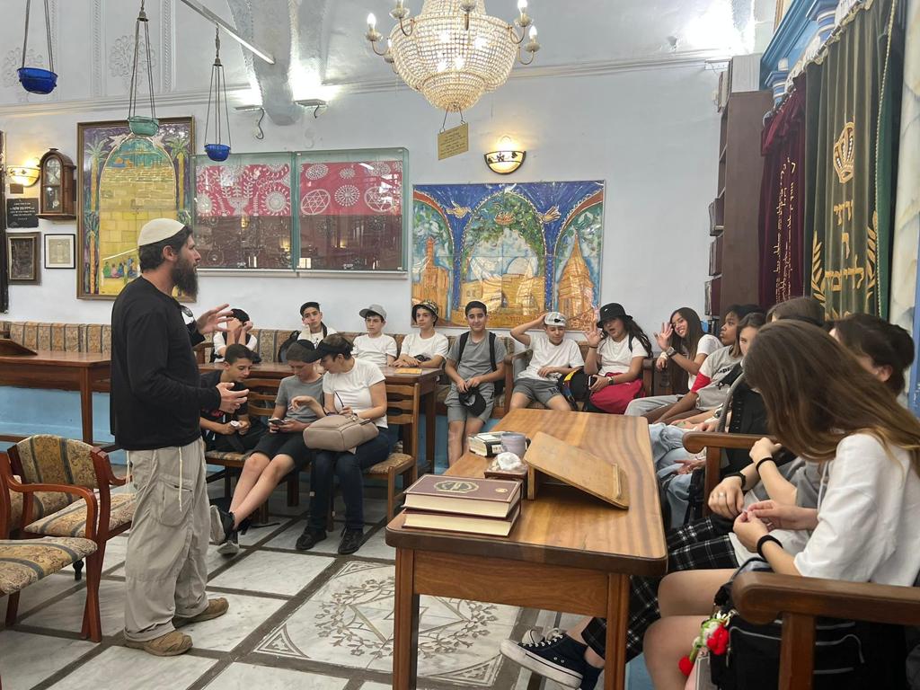 סיור זהות לתלמידים בצפת - סיורי זהות יהודית ישראלית לבתי ספר