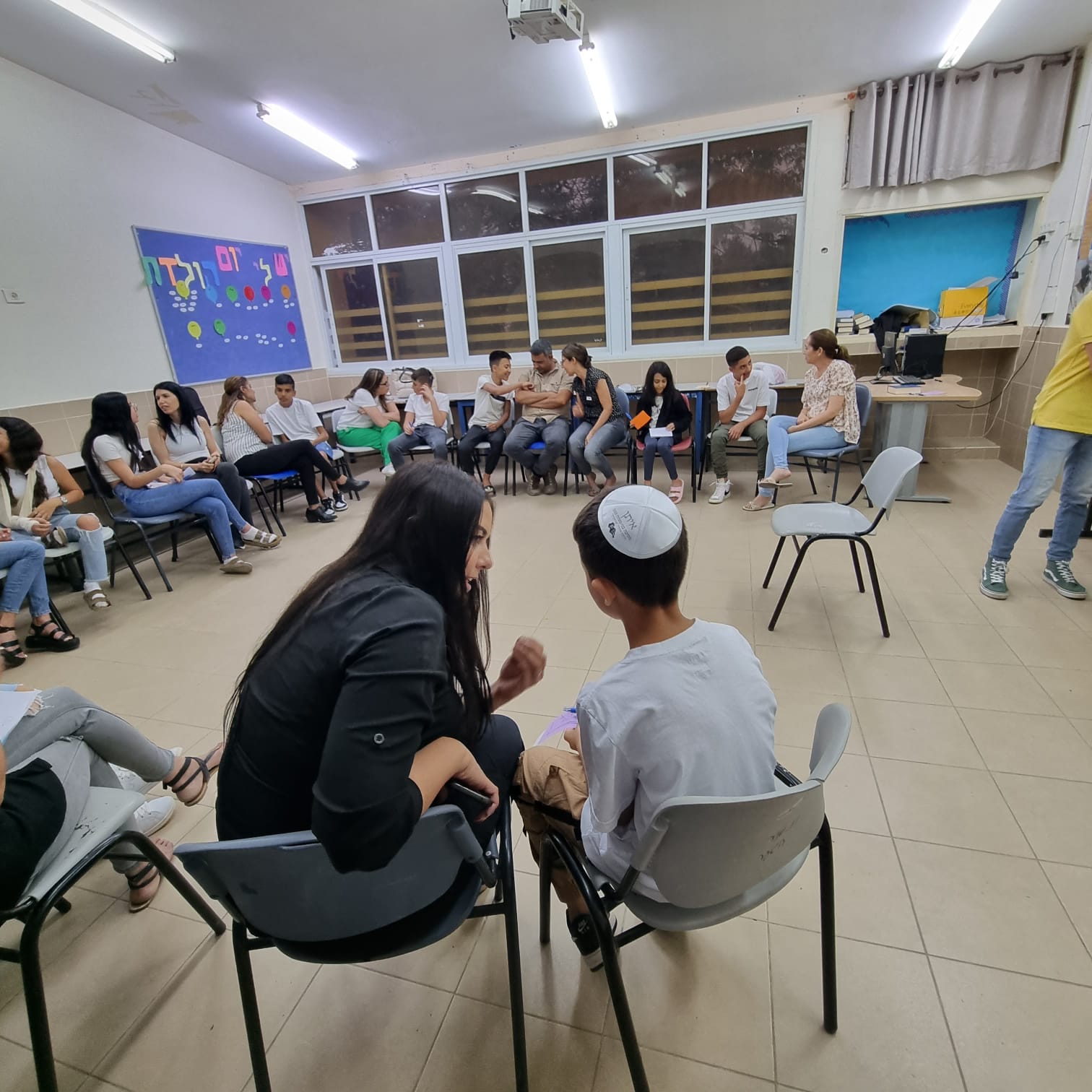 ערב הורים עבר הווה עתיד - פעילות לתלמידים - עם ישראל אחד